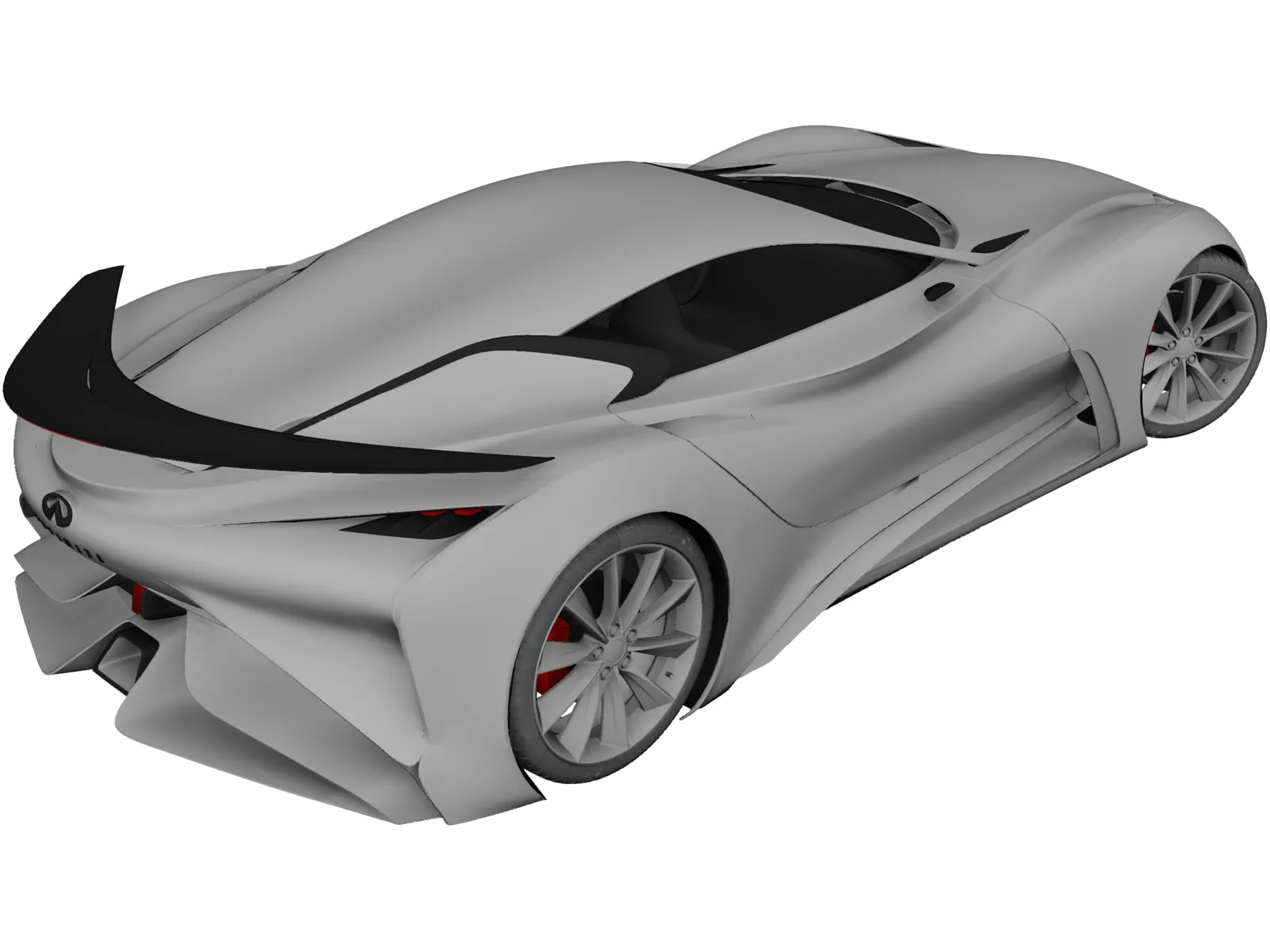 Infiniti Vision Gran Turismo Concept (2014) 3D Model main preview