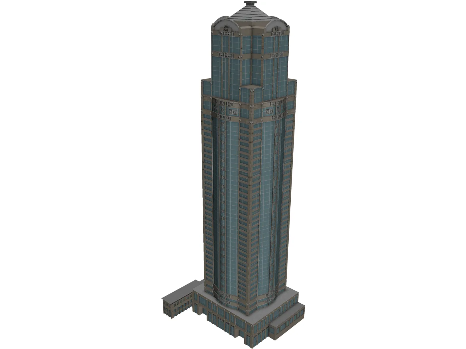 1201 Third Avenue 3D Model main preview