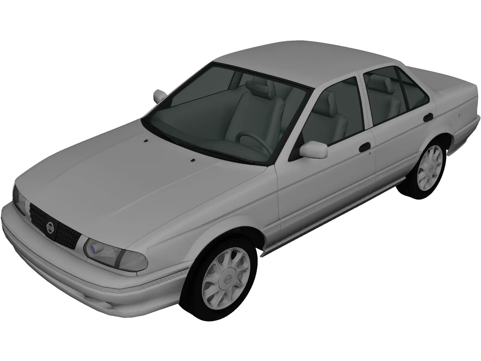 Nissan Tsuru (2004) 3D Model main preview