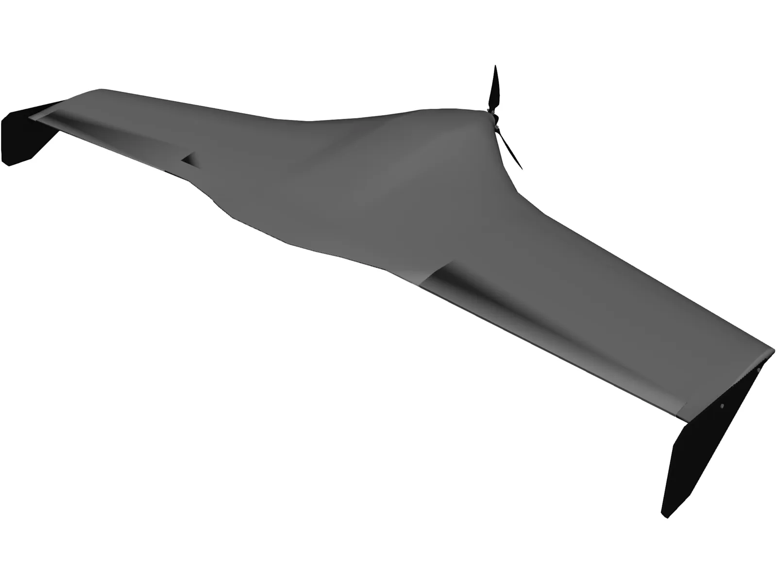 ZALA 421-04 UAV 3D Model main preview
