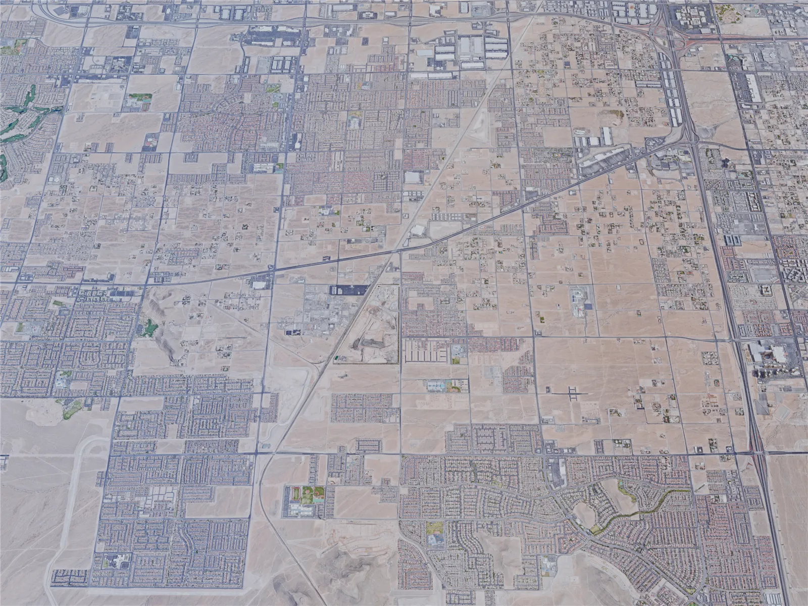 Las Vegas City, Enterprise, USA (2019) 3D Model main preview