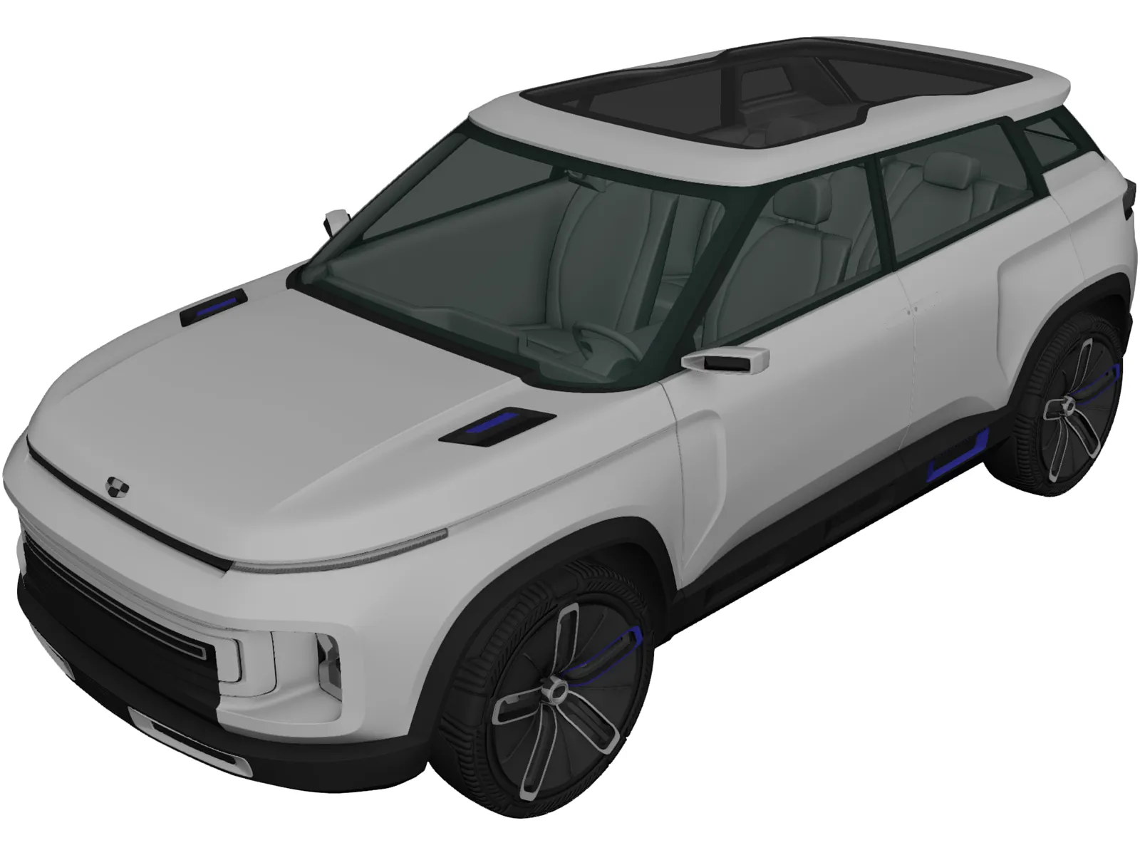 Geely Icon Concept (2020) 3D Model main preview