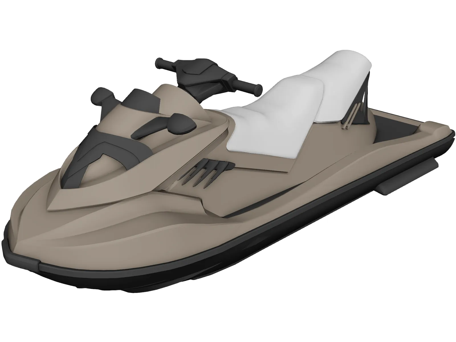 Kawasaki Ultra Jet Ski 3D Model main preview