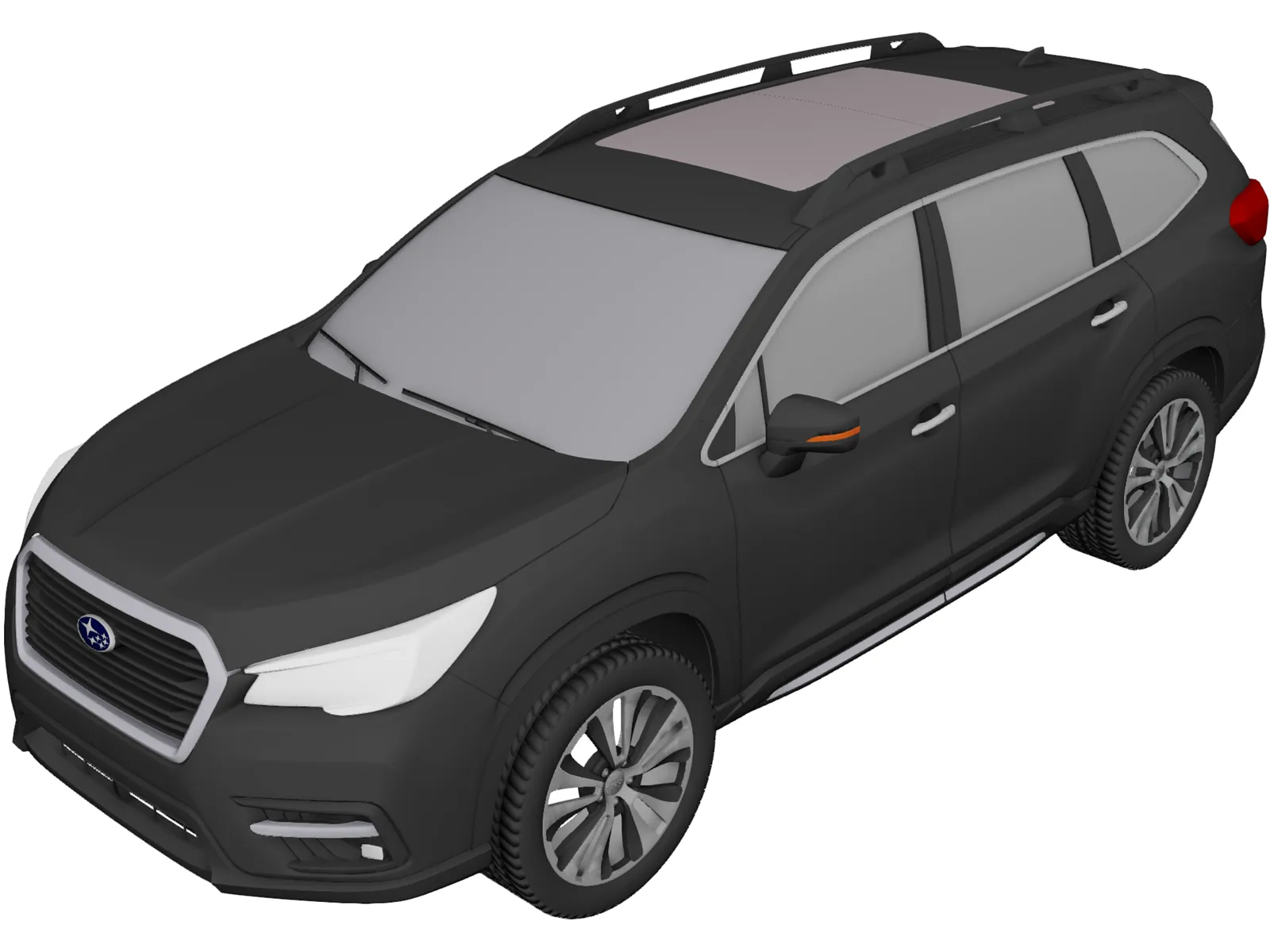 Subaru Ascent (2019) 3D Model main preview
