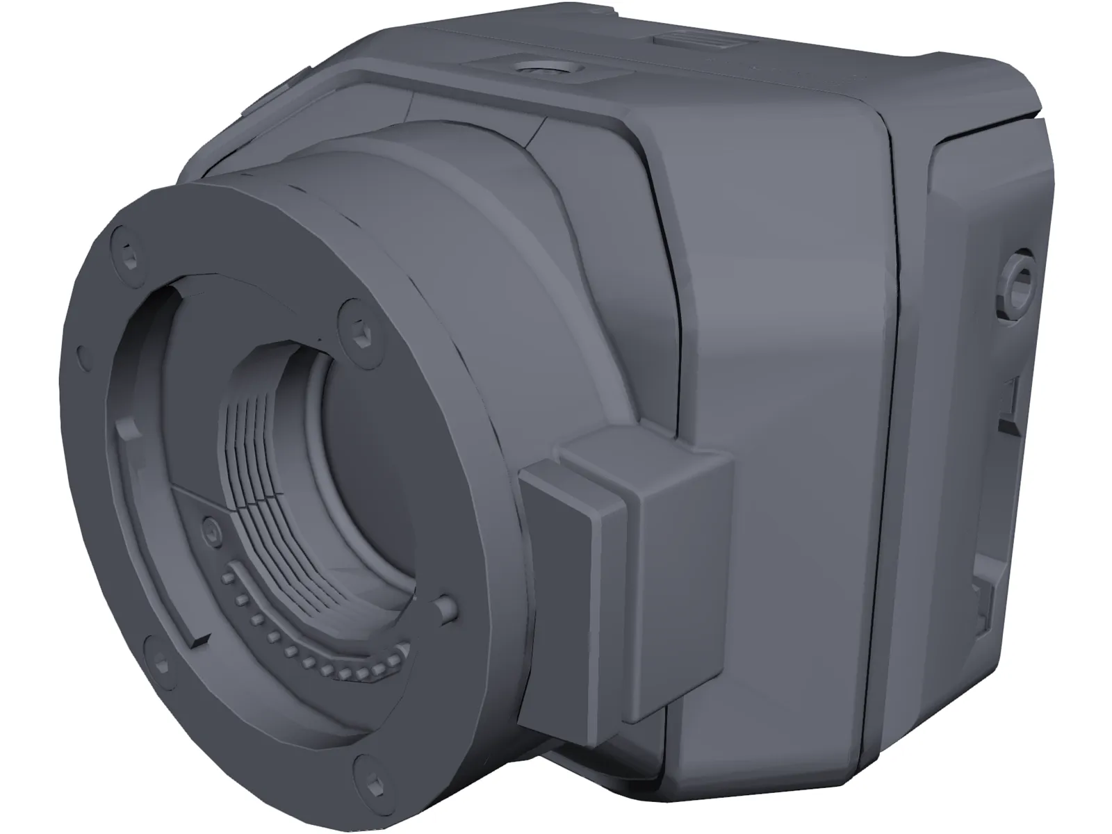 Black Magic Micro Studio 3D Model main preview
