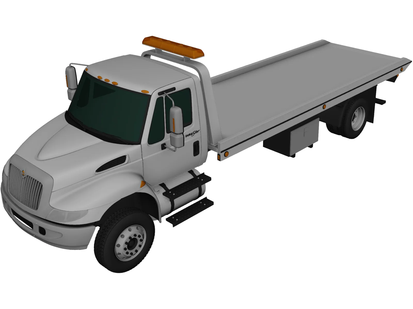 International DuraStar Tow Truck (2002) 3D Model main preview