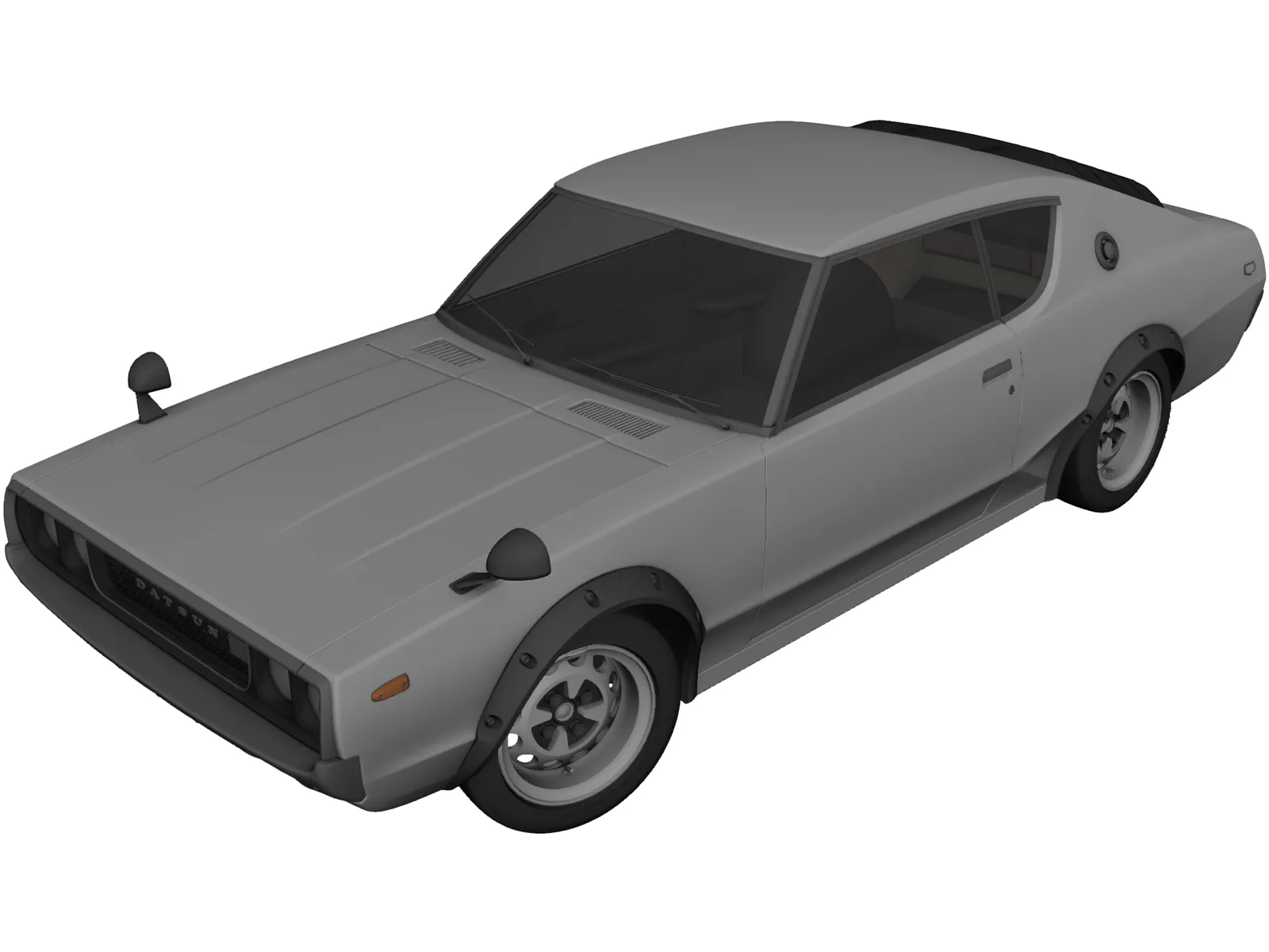 Datsun 240K-GT (1972) 3D Model main preview