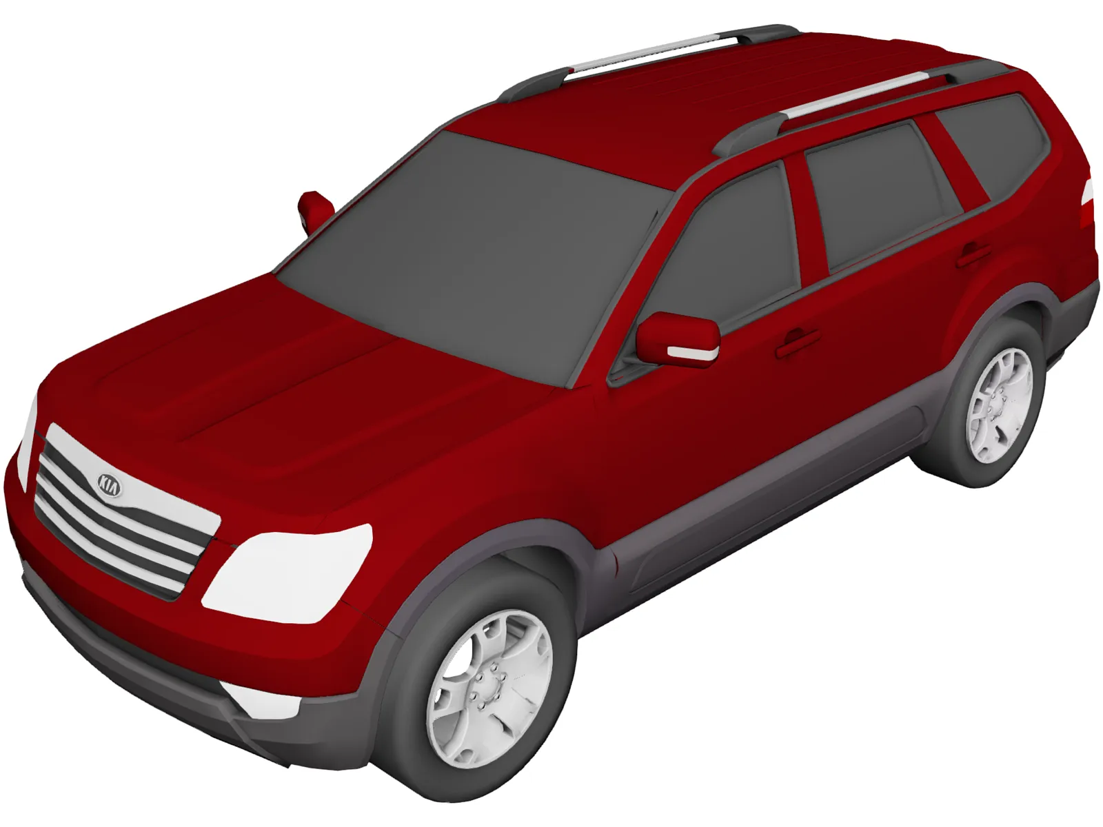 Kia Mohave (2008) 3D Model main preview