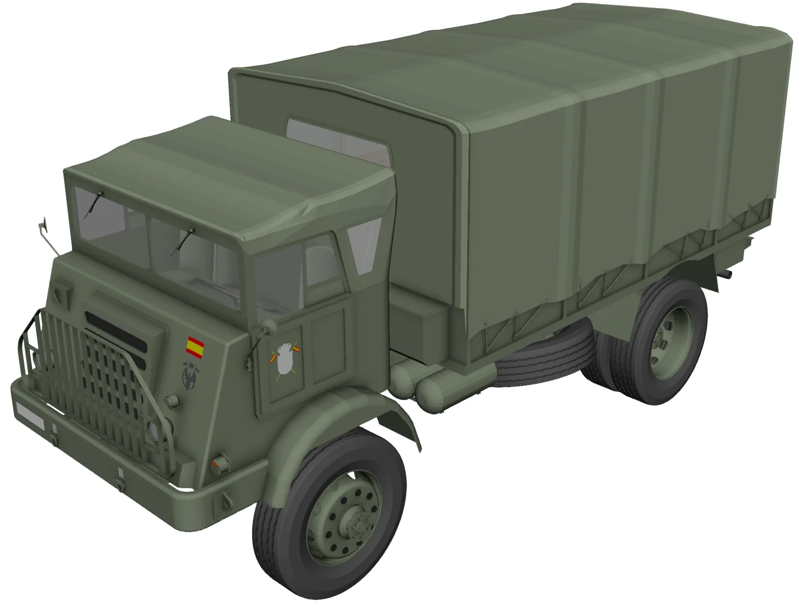 Pegaso 3045 3D Model main preview