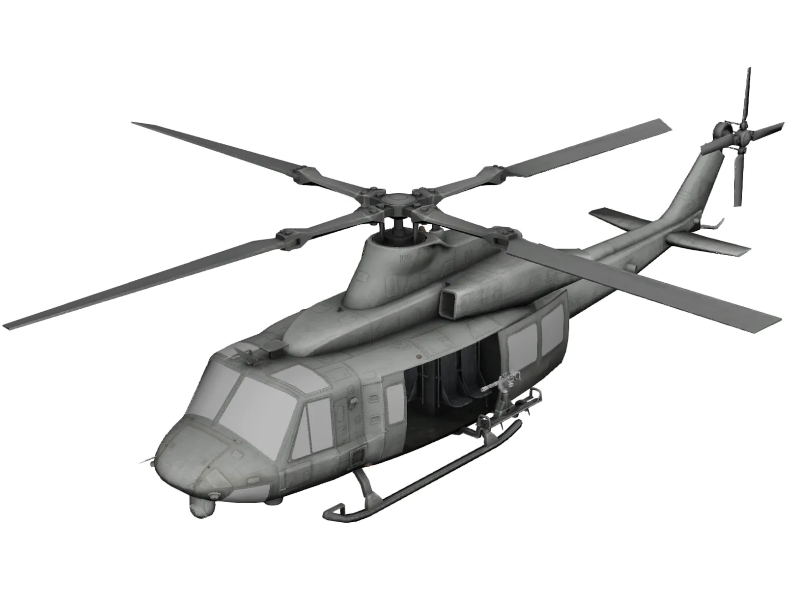 Bell UH-1Y Venom 3D Model main preview