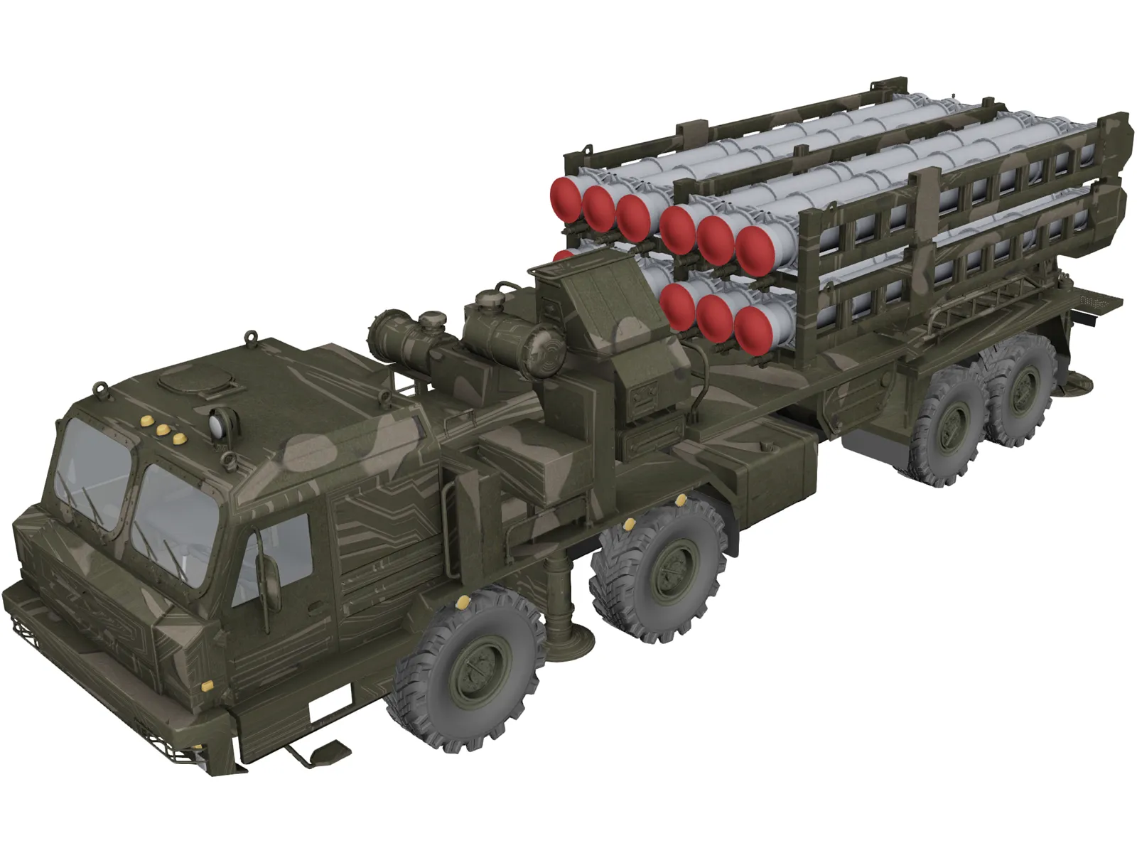 S-350 Vityaz 3D Model main preview