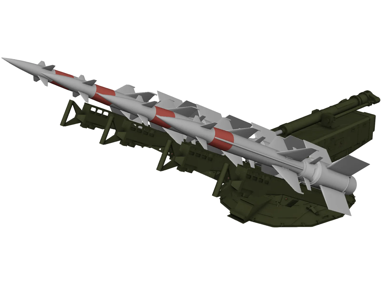 SA-3 Goa 3D Model main preview