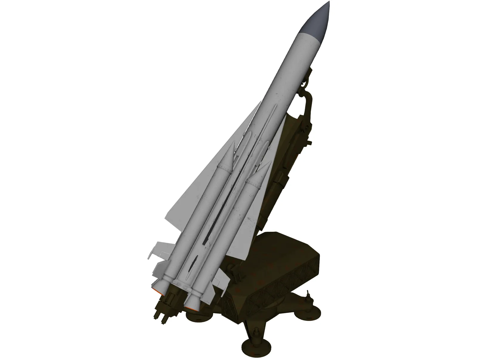 SA-5 Gammon 3D Model main preview