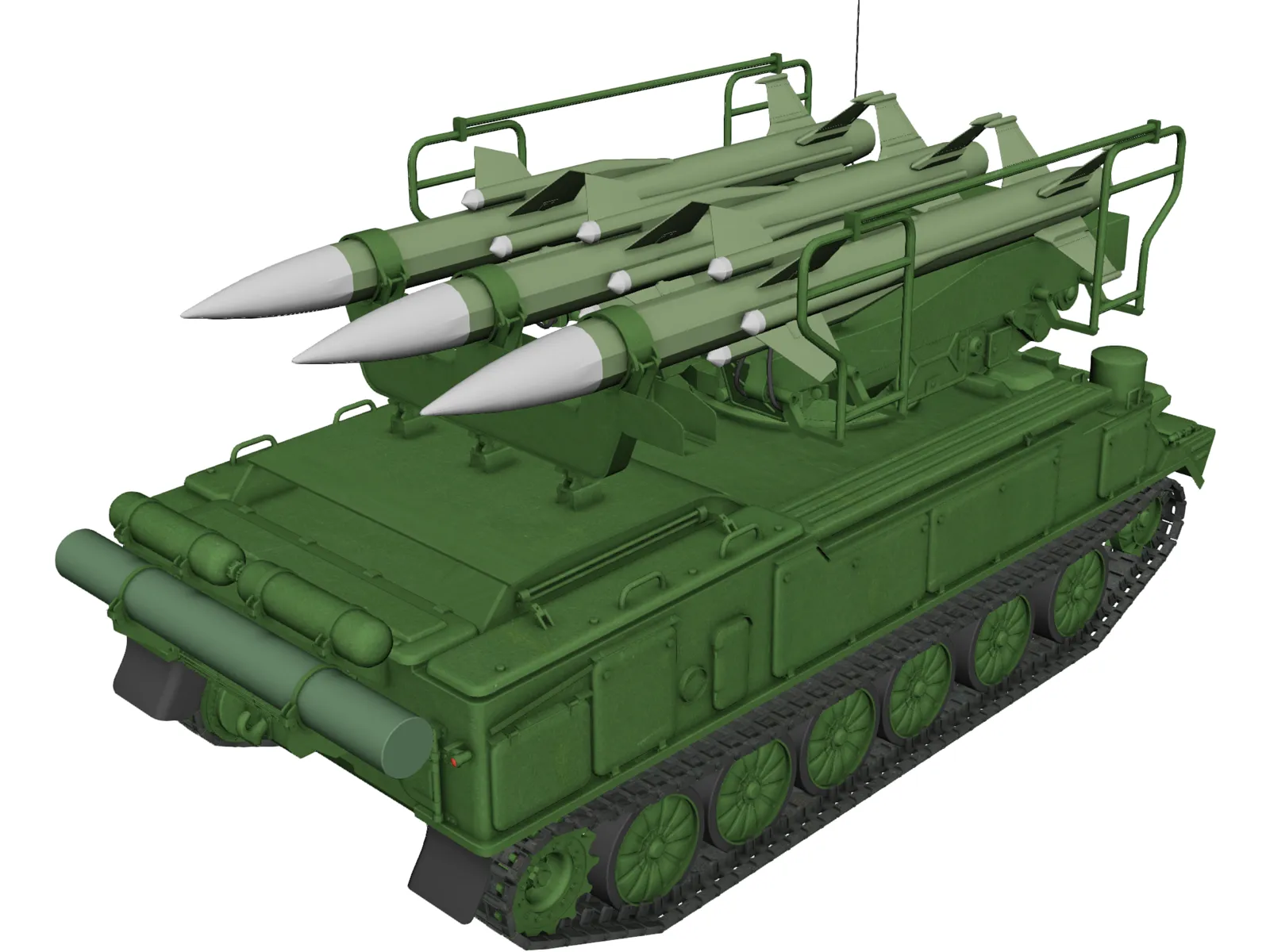 SA-6 Gainful 3D Model main preview