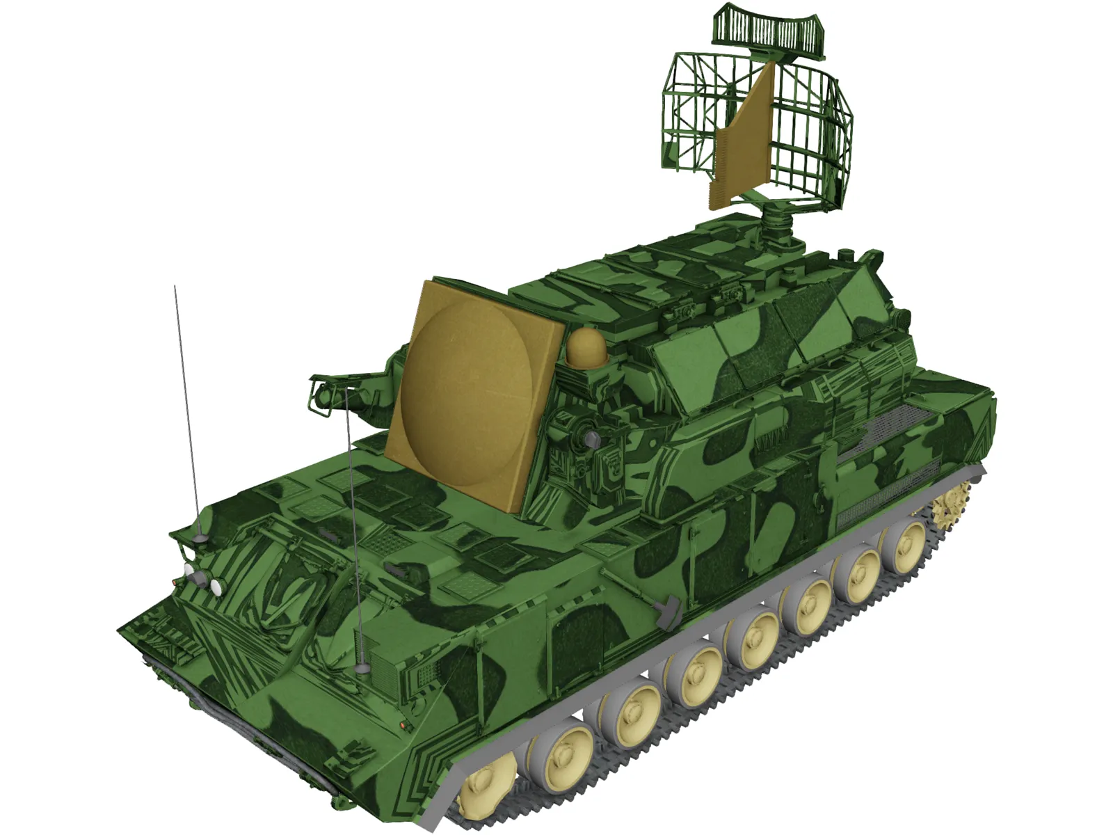 SA-15 Tor-M1 3D Model main preview