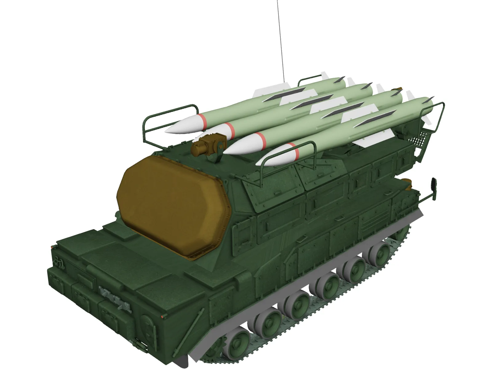 SA-17 Grizzly 3D Model main preview