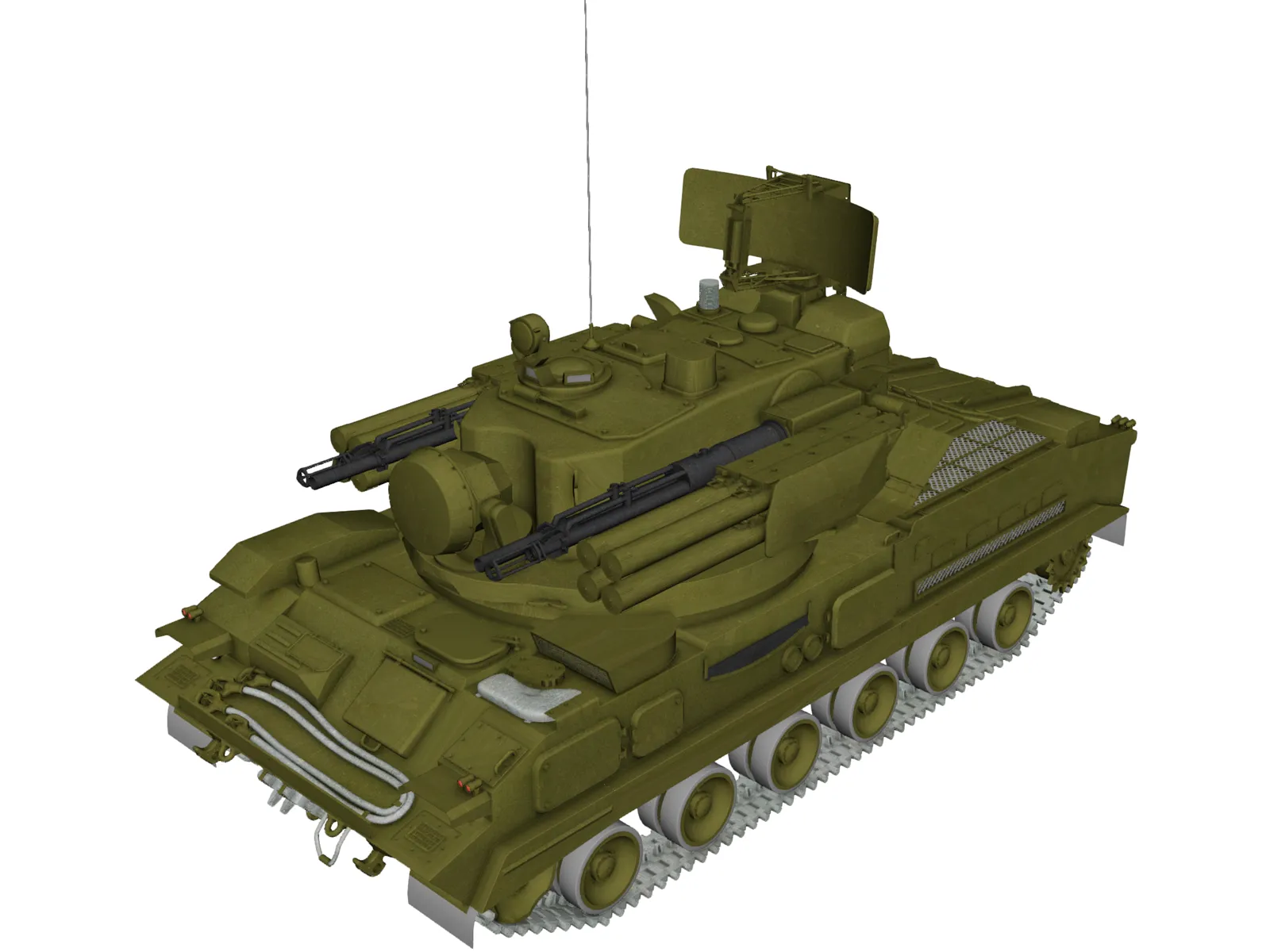 SA-19 Grison 3D Model main preview