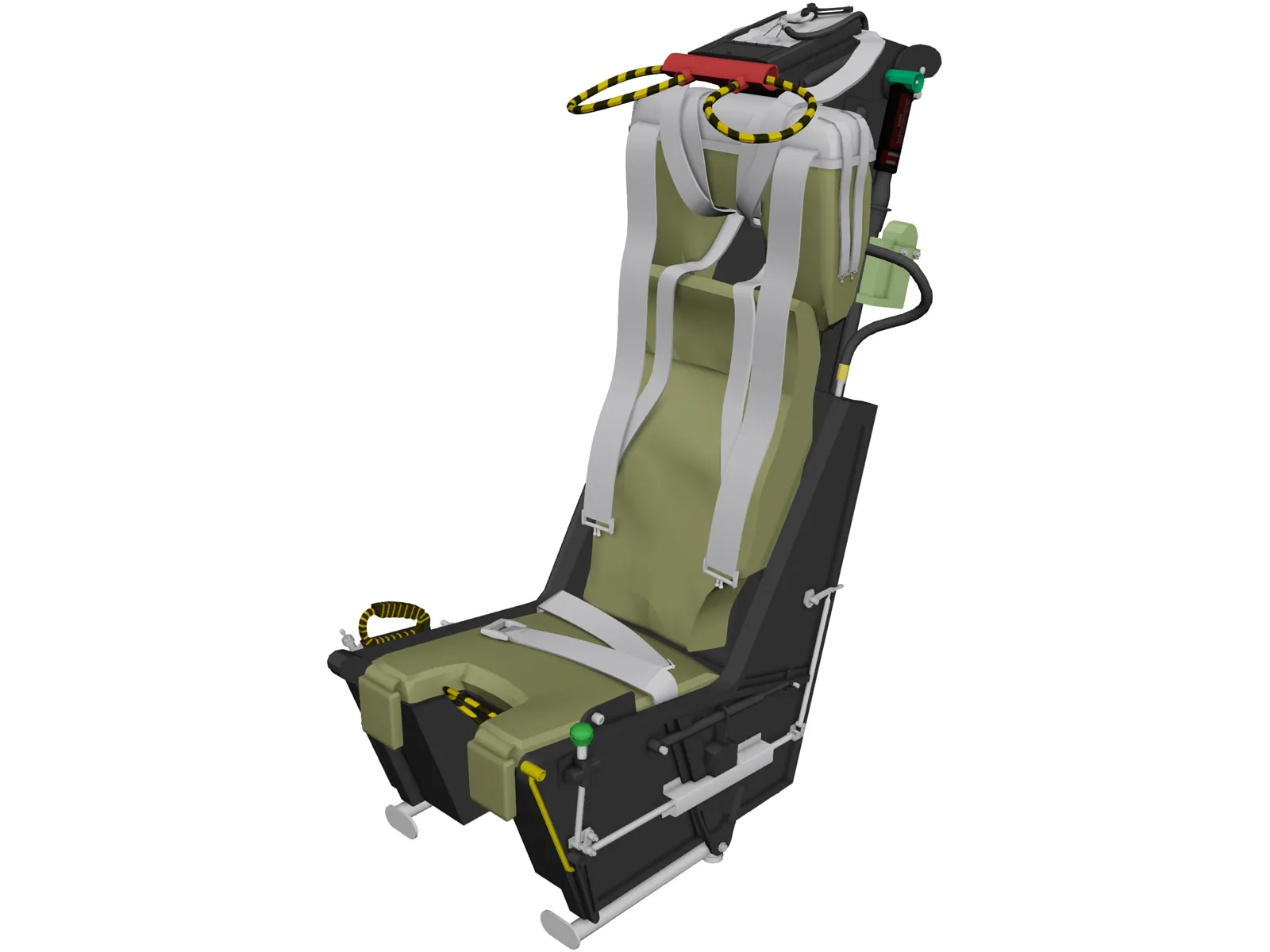 Mk7 Ejection Seat 3D Model main preview
