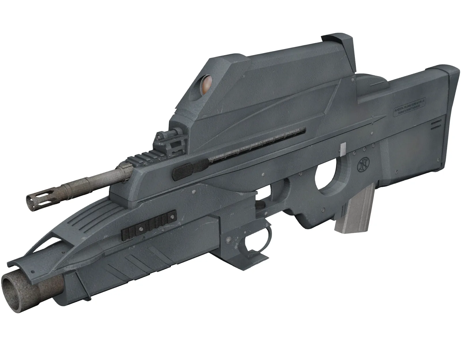 FS2000 Bullpup 3D Model main preview