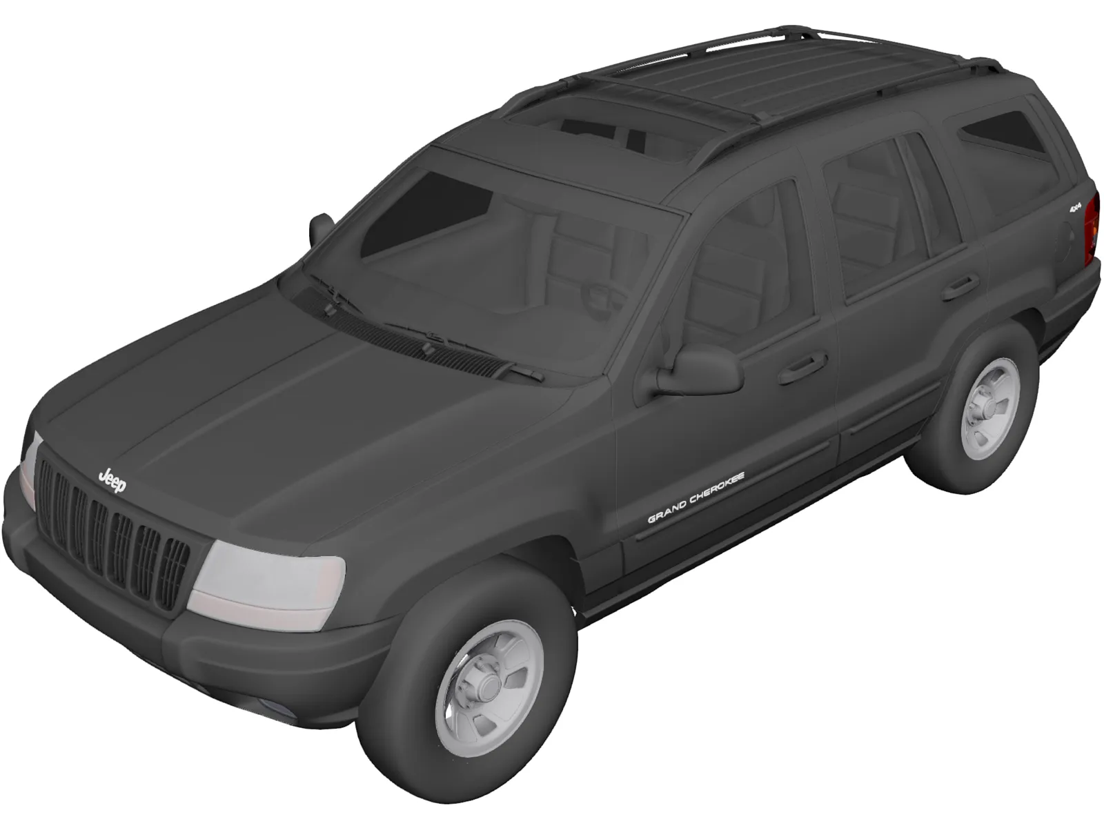 Jeep Grand Cherokee (1999) 3D Model main preview