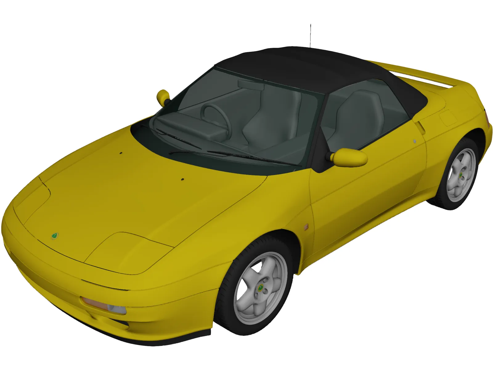 Lotus Elan (1996) 3D Model main preview