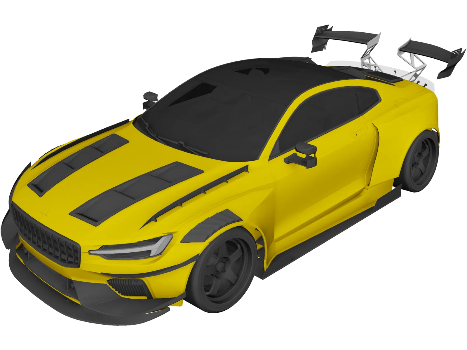 Polestar 1 [Tuned] 3D Model main preview