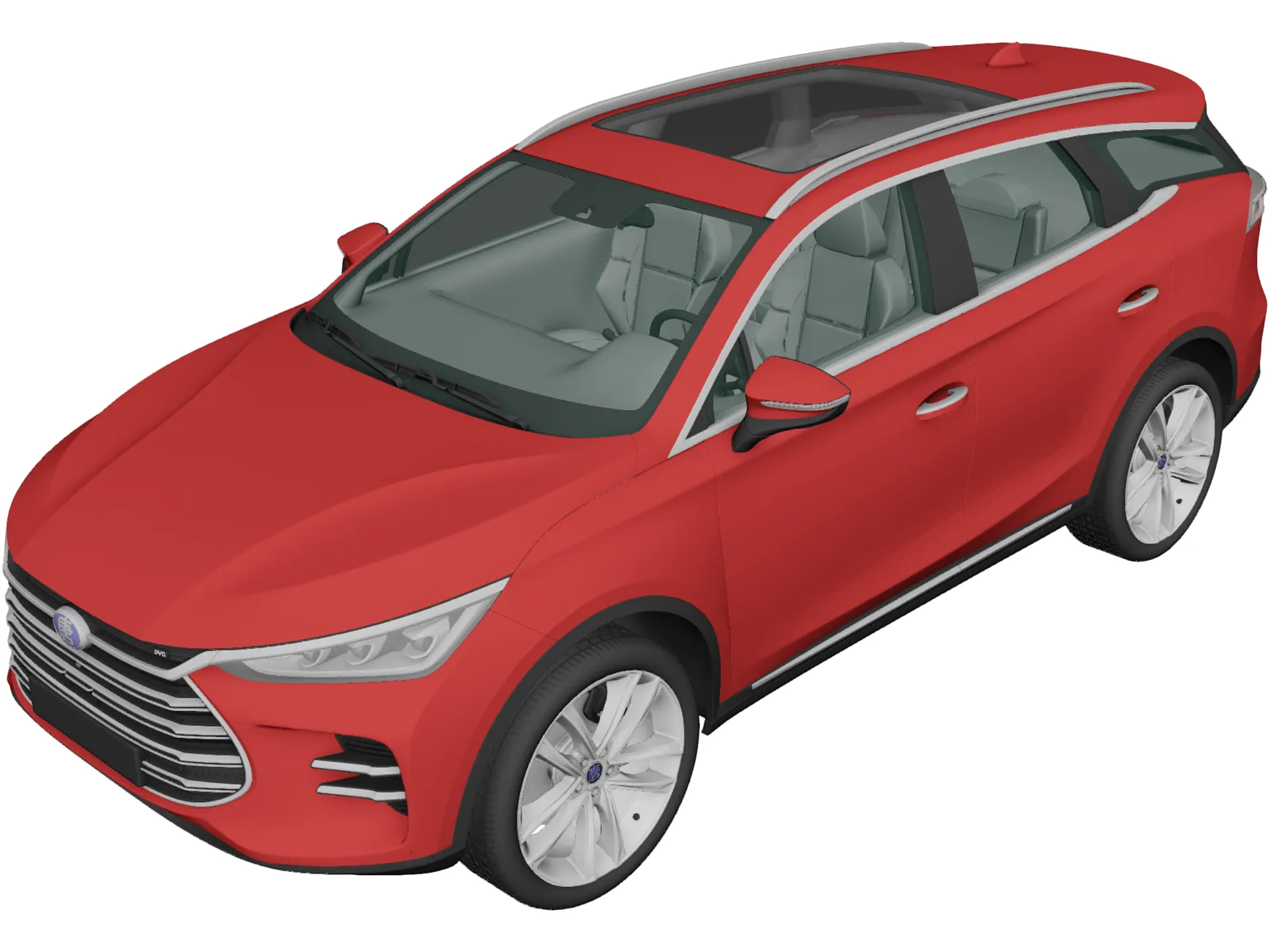 BYD Tang DM (2018) 3D Model main preview