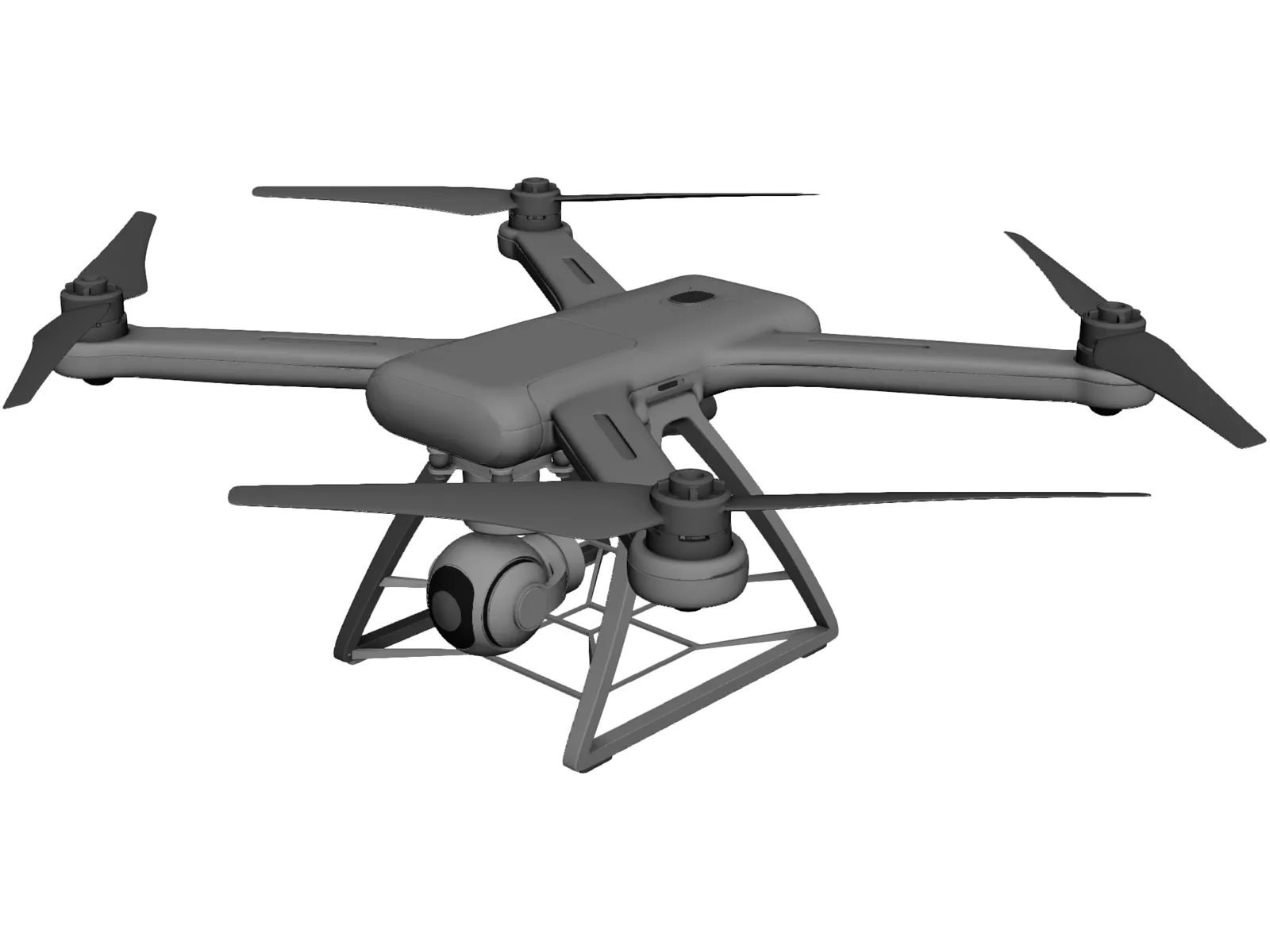 Xiaomi Mi Drone 3D Model main preview
