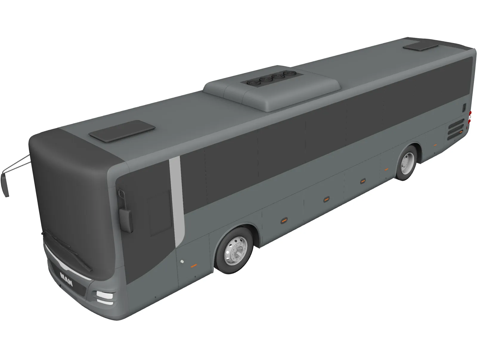 Man Lions Intercity (2015) 3D Model main preview