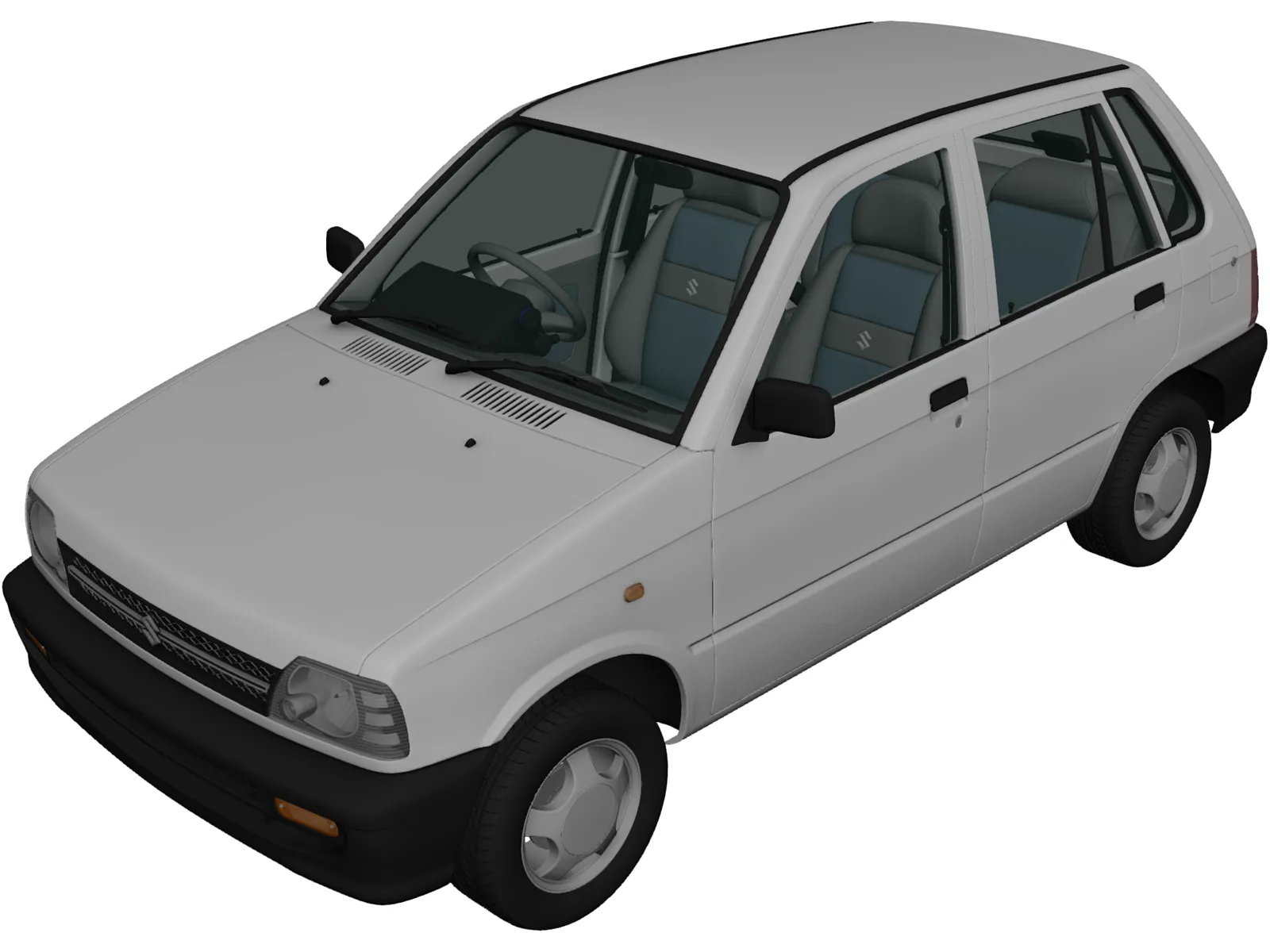 Suzuki Maruti 800 (1986) 3D Model main preview