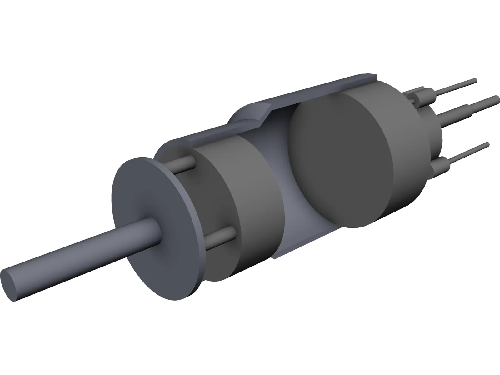 Planetary Gear Set 3D Model main preview