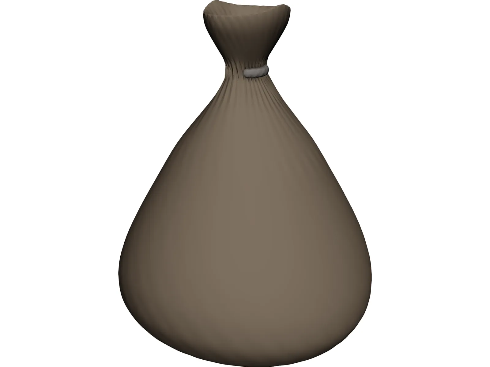 Moneybag 3D Model main preview