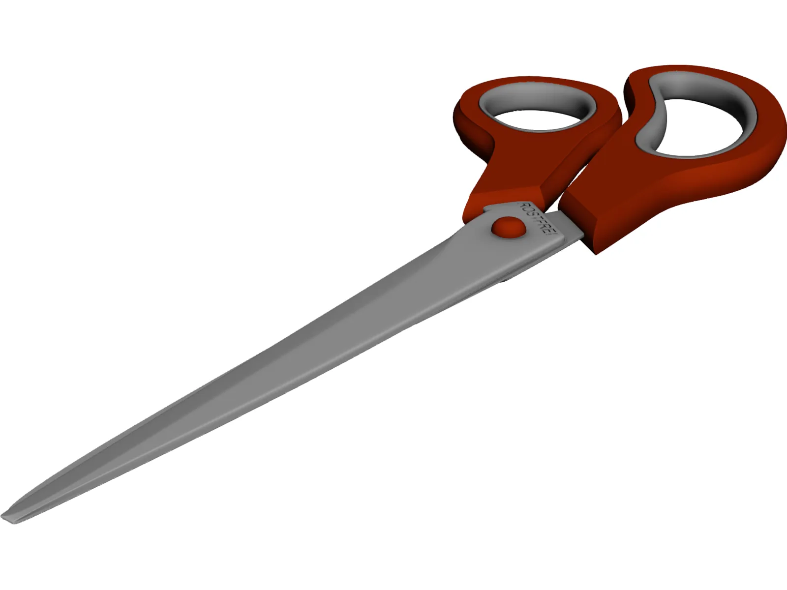 Scissors 3D Model main preview