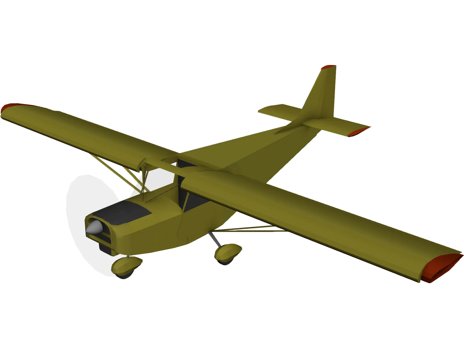 ULM Savannah 3D Model main preview