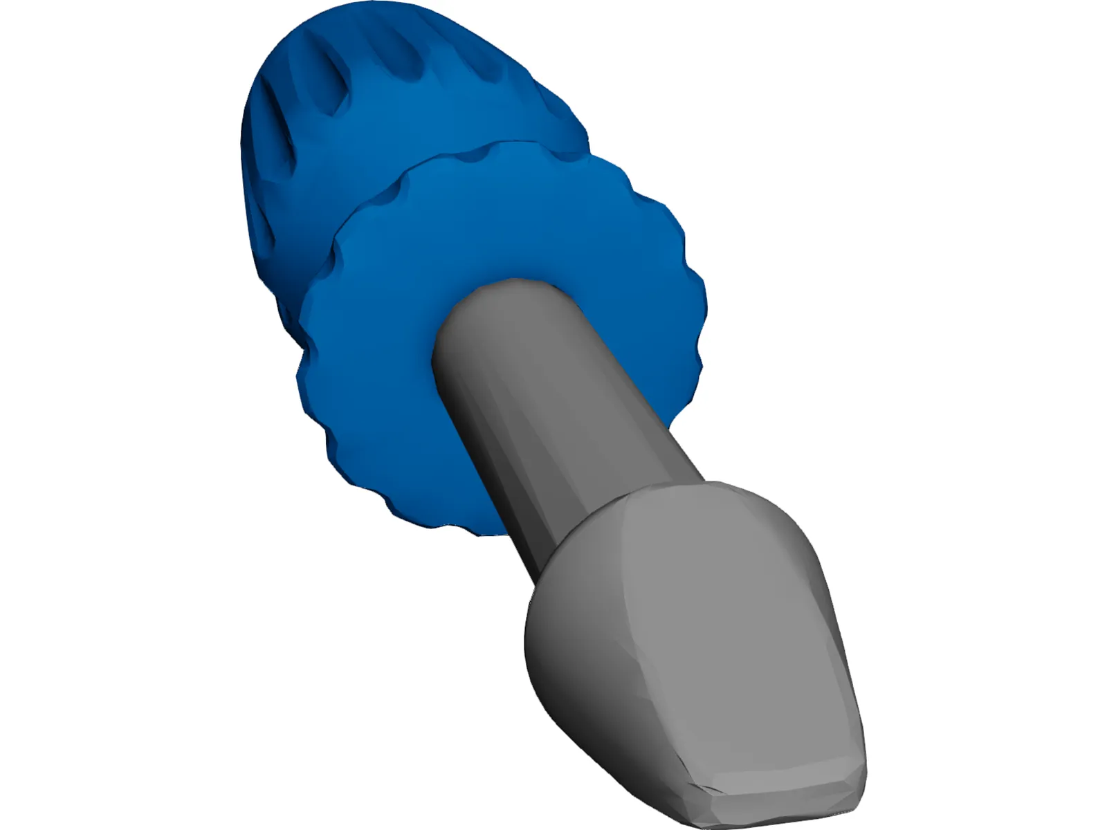 Toy Screwdriver 3D Model main preview