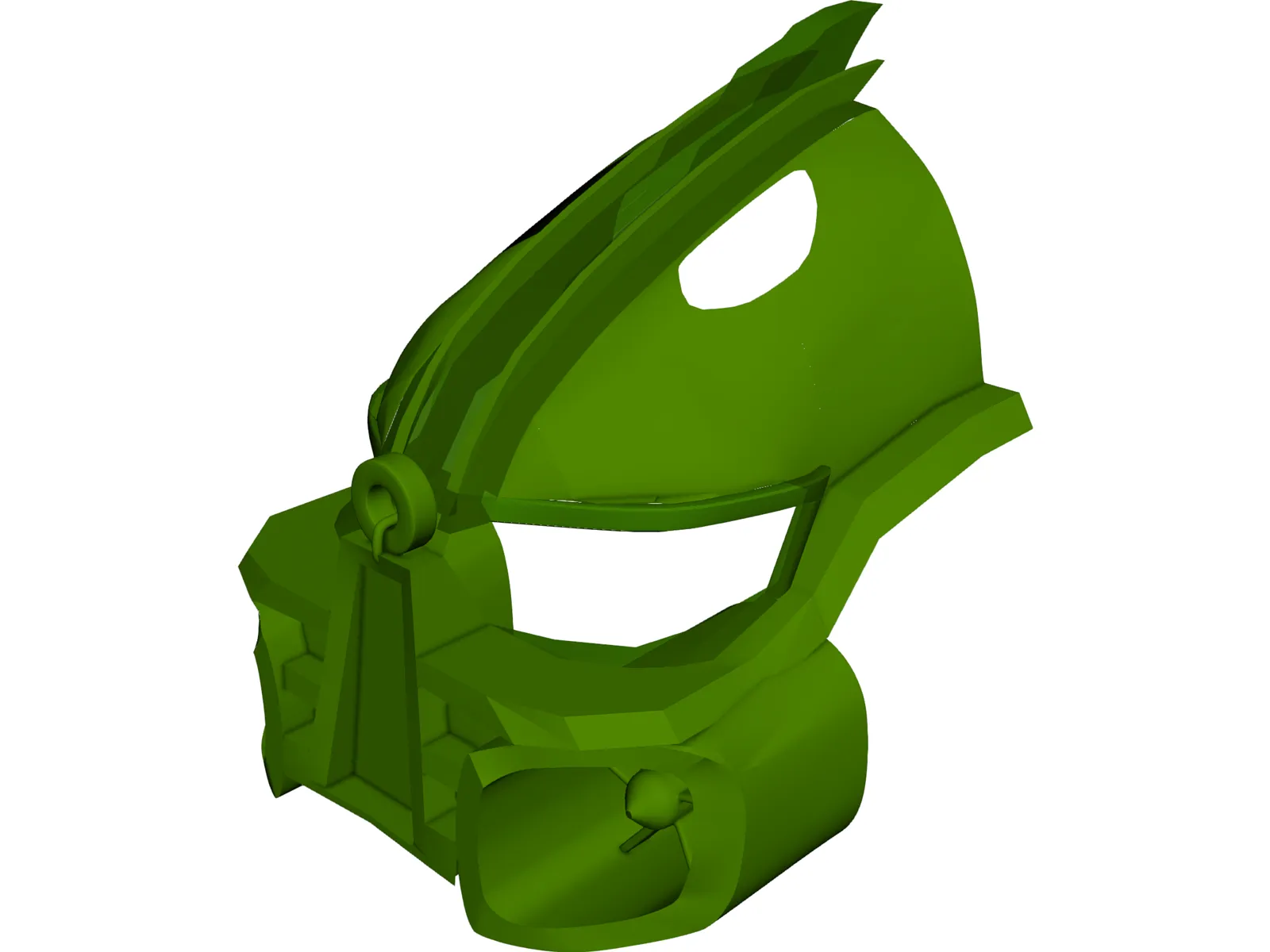 Bionicle Kanohi Miru Nuva Mask 3D Model main preview