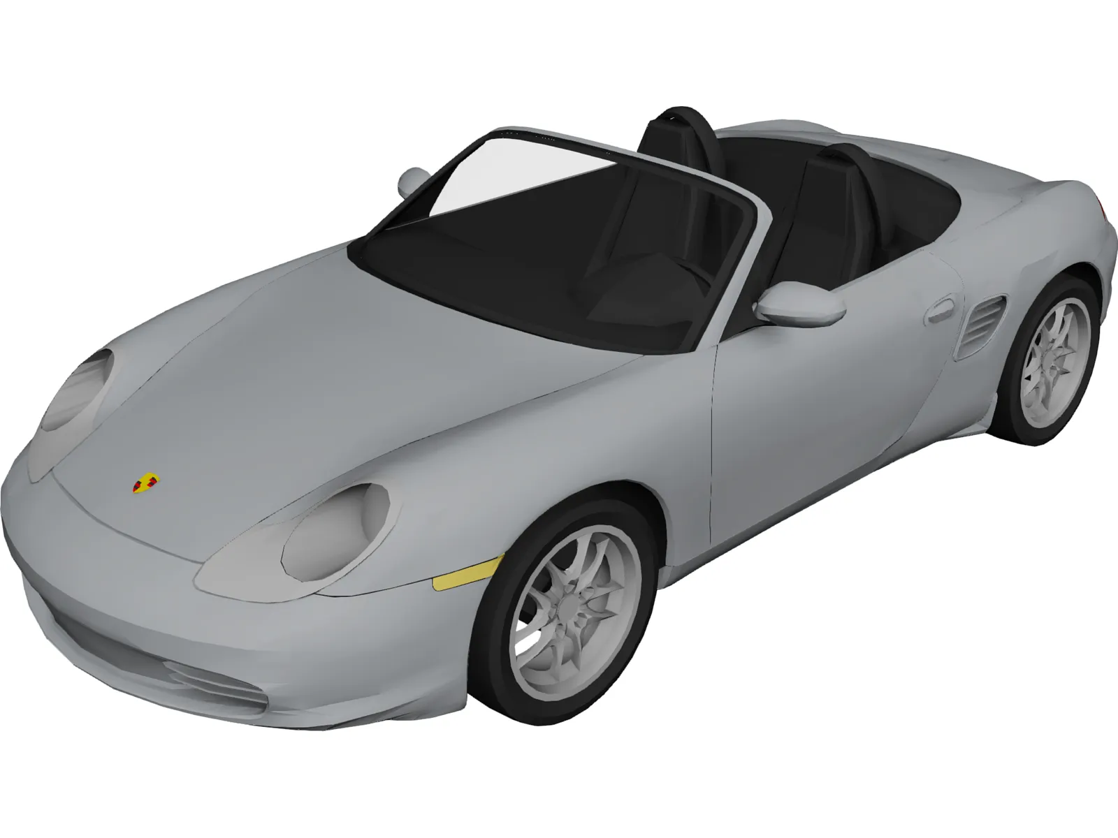 Porsche Boxster (1997) 3D Model main preview