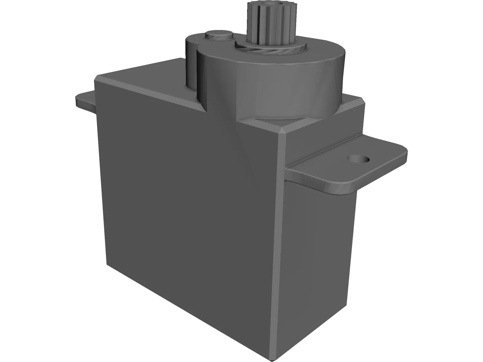 RC HS-55 Servo 3D Model main preview