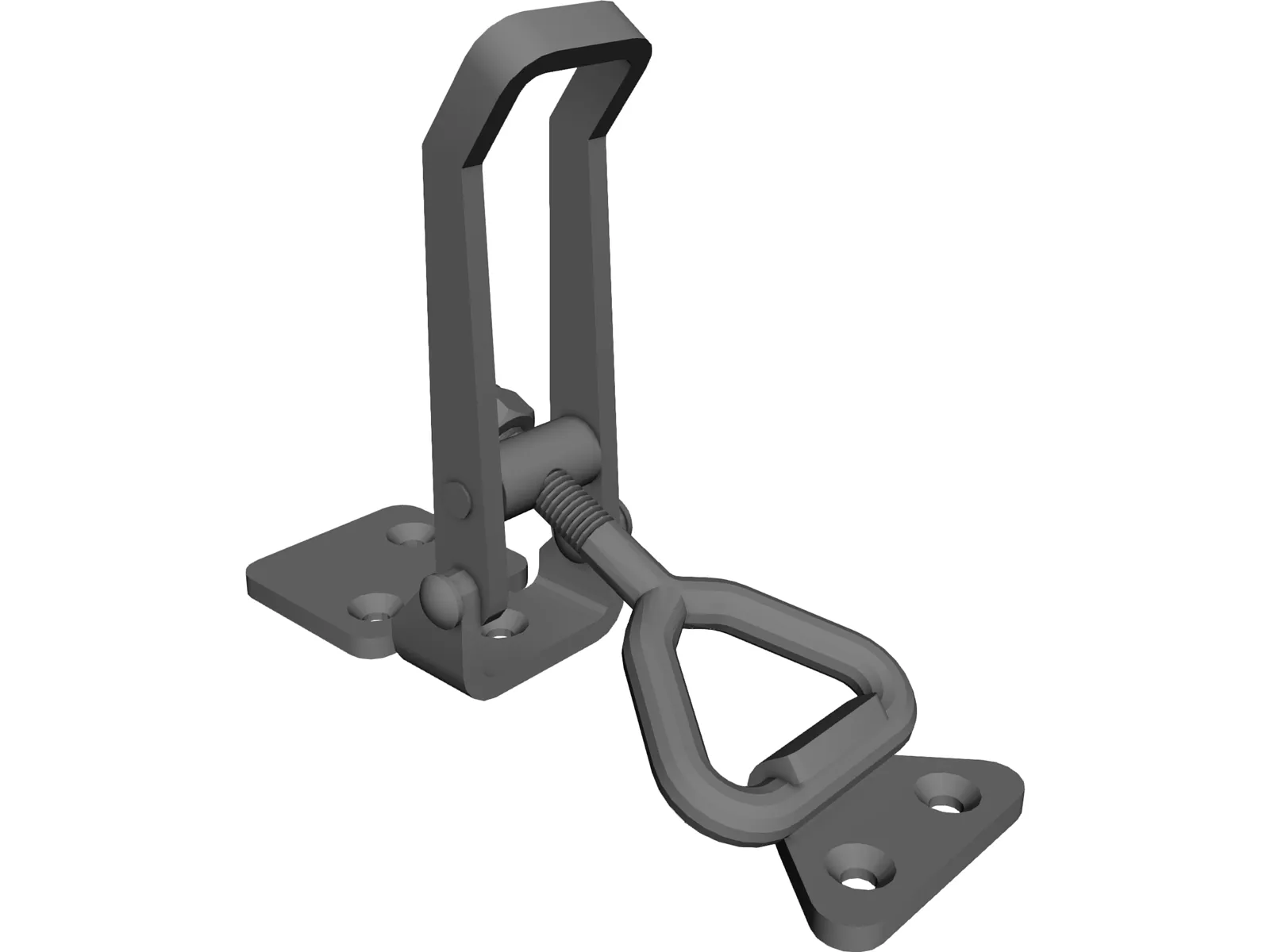 Cam Latch Assembly 3D Model main preview