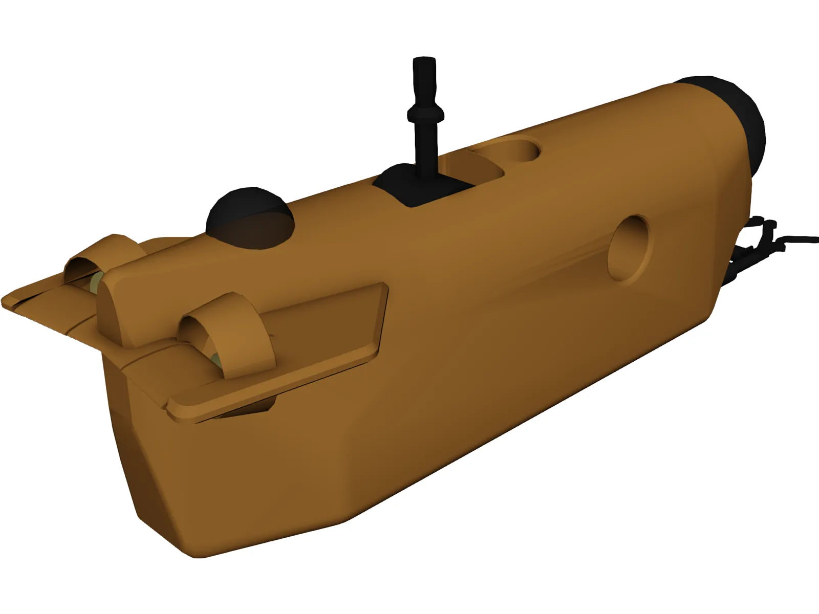 Alliant ROV Submersible 3D Model main preview