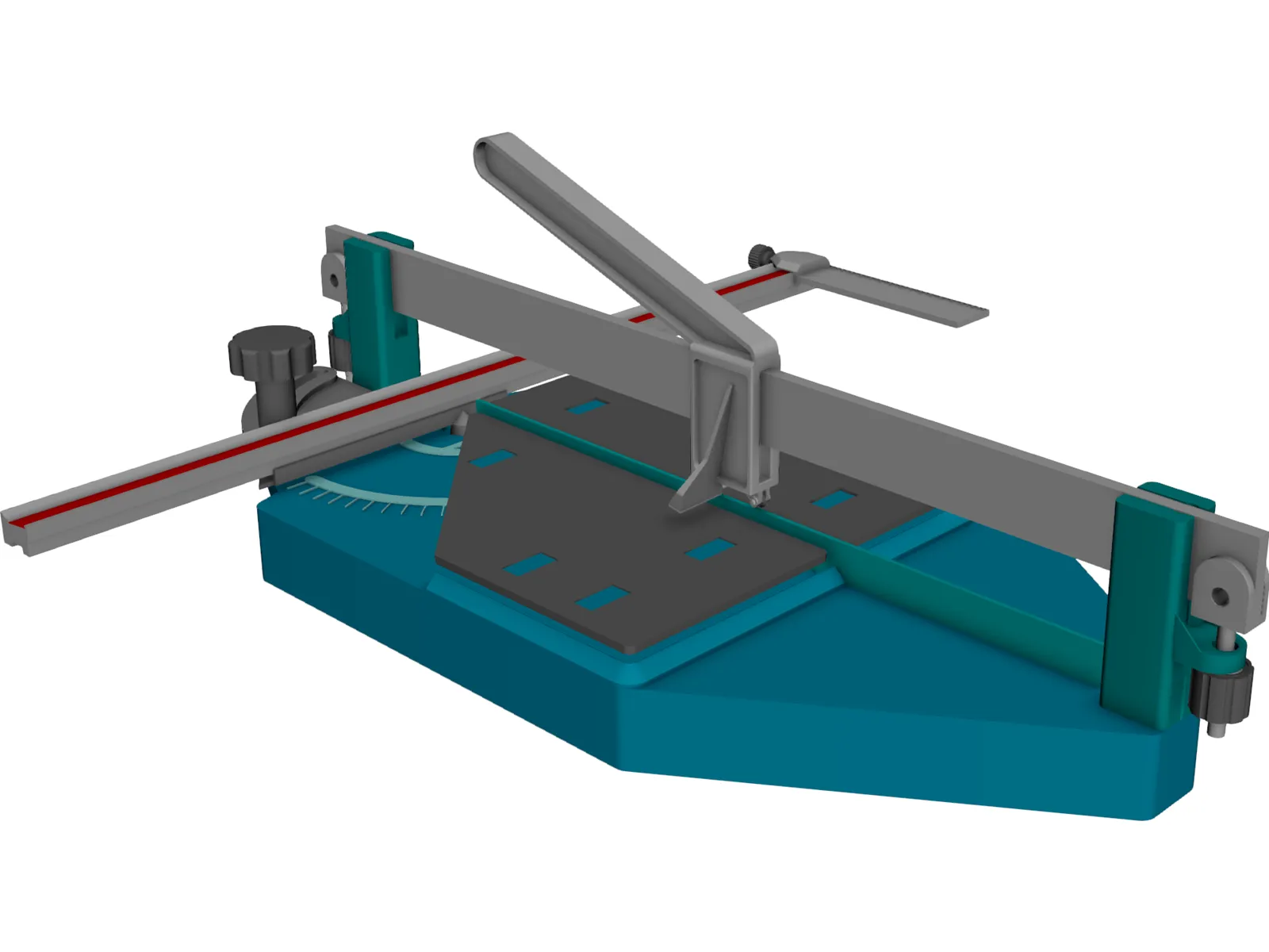 Ceramic Tile Cutter 3D Model main preview