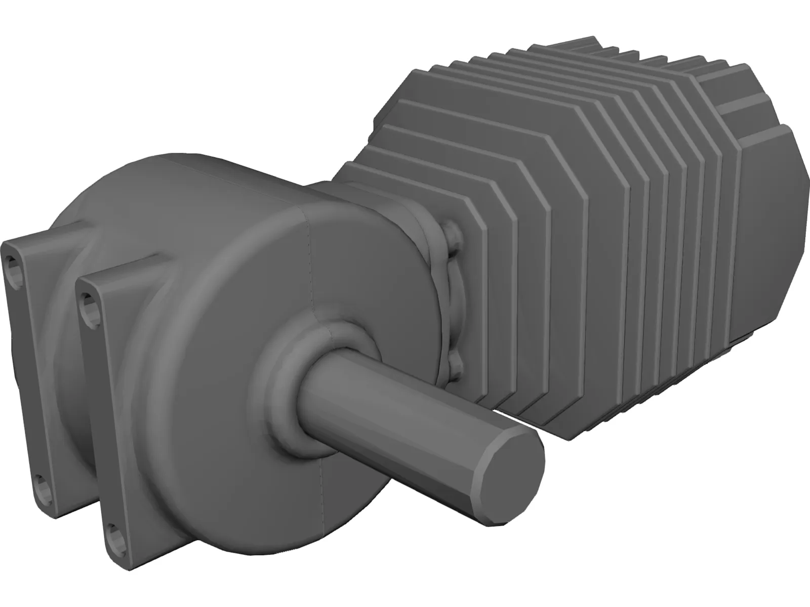 Motor 3D Model main preview