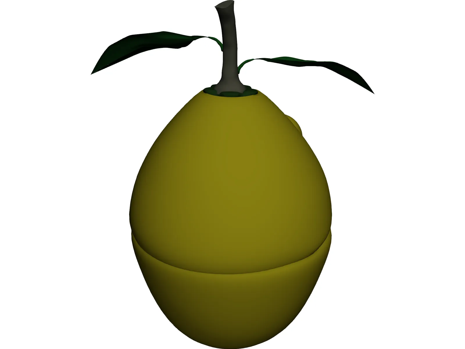 Lemon Smile 3D Model main preview