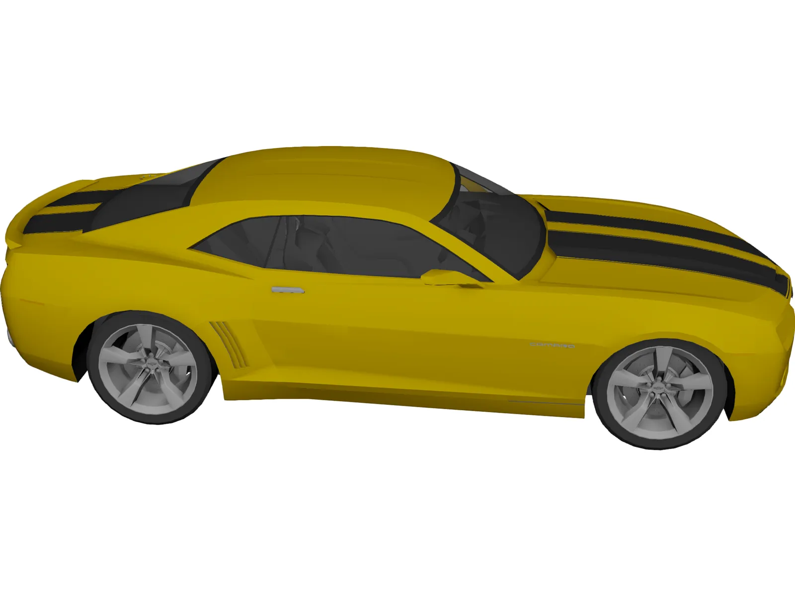 Chevrolet Camaro (2009) 3D Model main preview