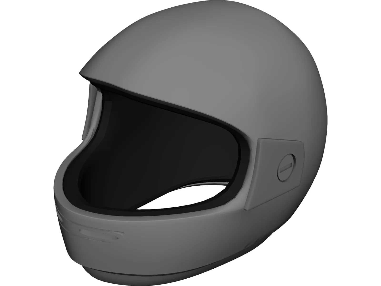 Helmet 3D Model main preview