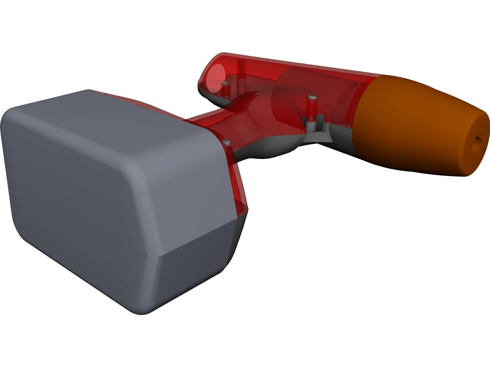 Cordless Drill 3D Model main preview