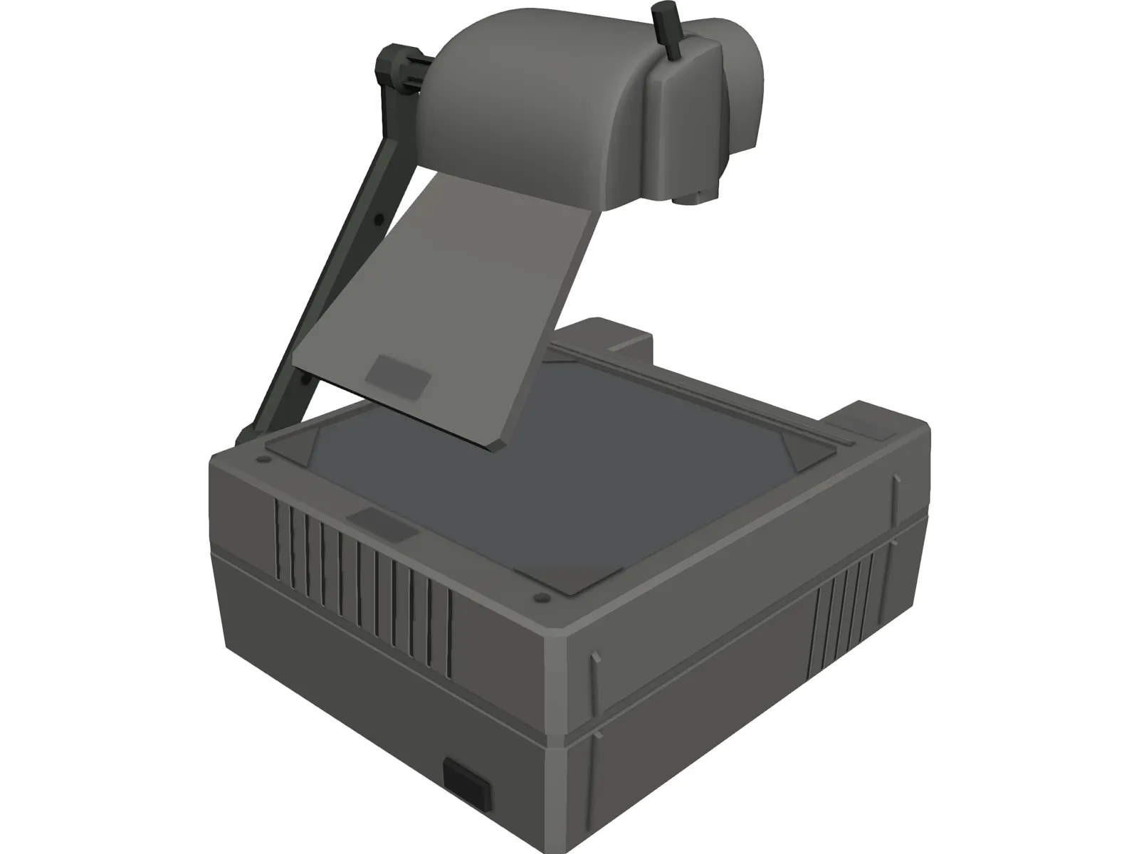 Projector 3D Model main preview