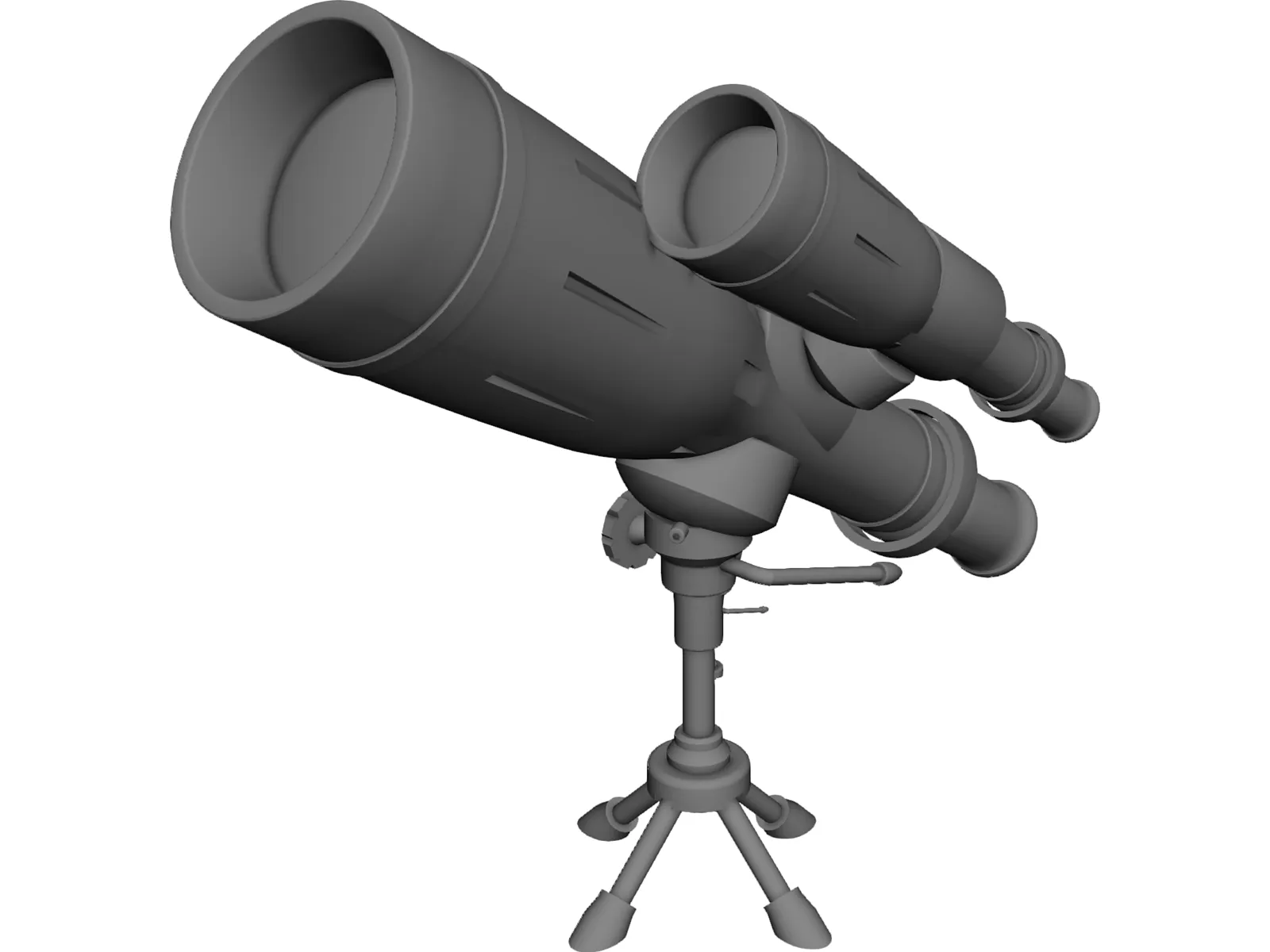 Telescope 3D Model main preview