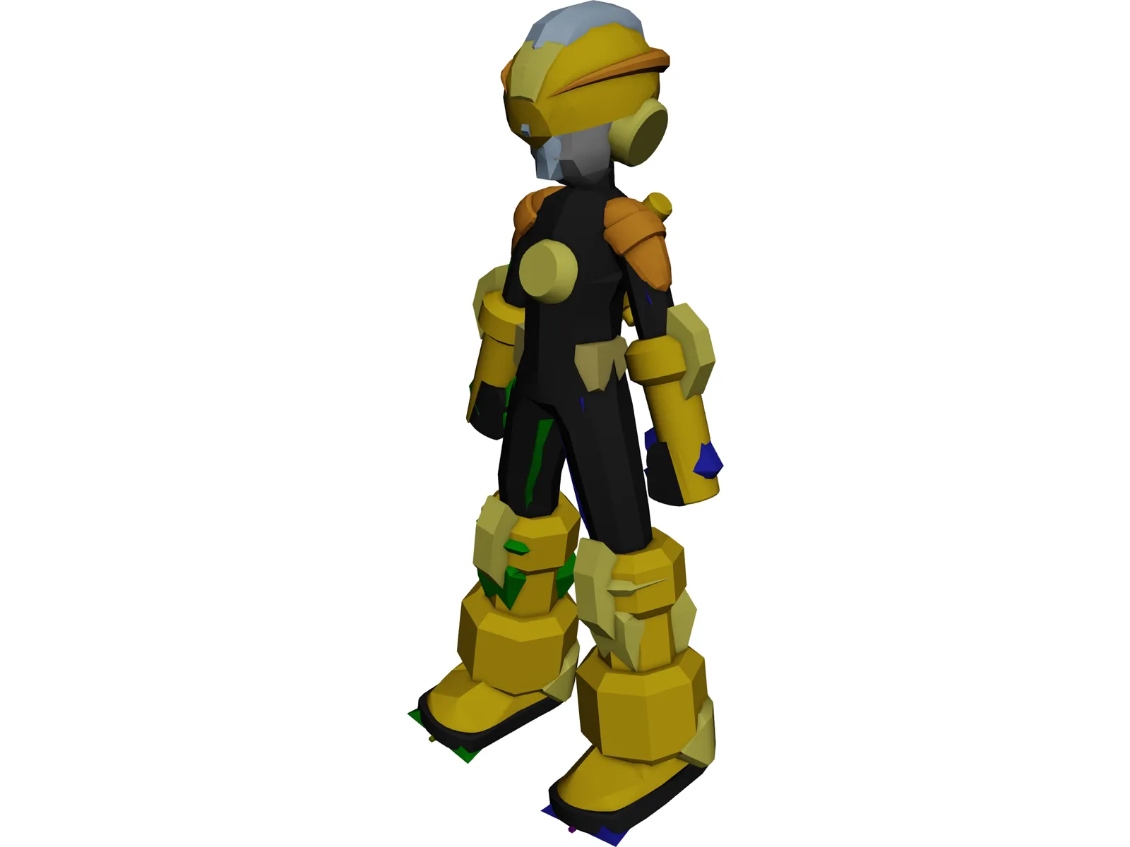 Rockman 3D Model main preview