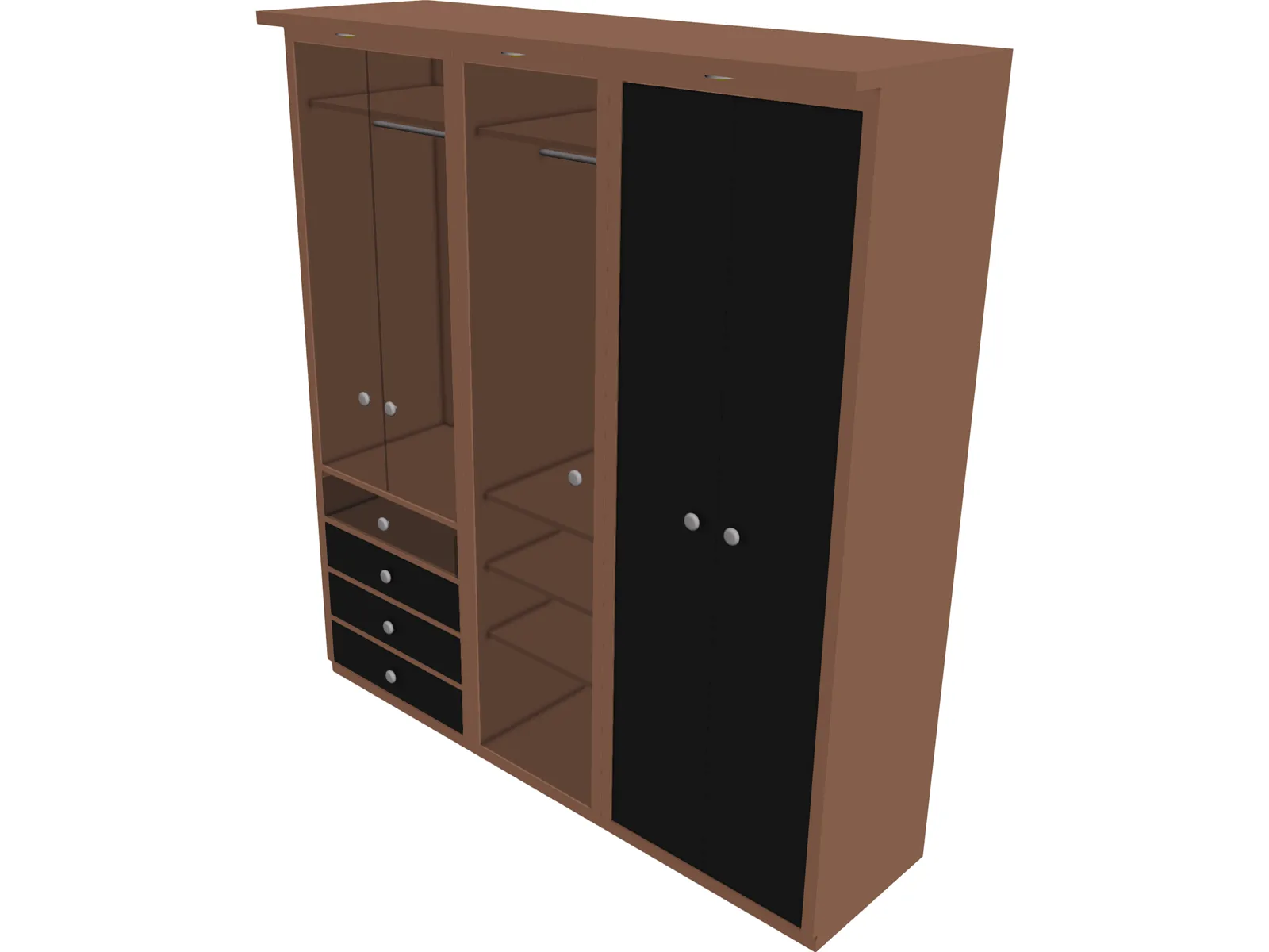 Closet 3D Model main preview